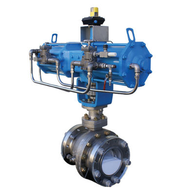ウエファーのタイプはつけられている球弁SS ASME B16.34の金属によってフランジを付けたようになった
