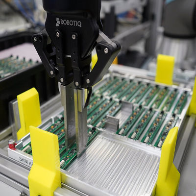 ROBOTIQのロボティック グリッパーの手Eのロボット腕の予備品はURの共同のロボットによって結合する