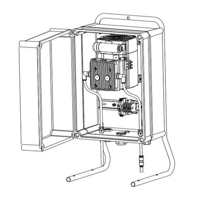 E+Hの器械は固体センサーのturbimax CUS51Dの濁り度の液体の測定を中断した