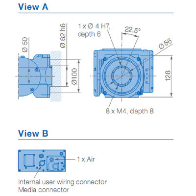 Yaskawa GP25-12 12kgのペイロード2010mm 6つの軸線のロボット腕