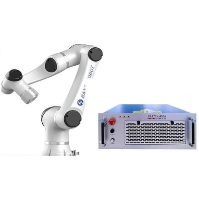 350W 10kgのペイロード1m/S 6の軸線レーザ溶接機械が付いている共同CNCのロボット腕