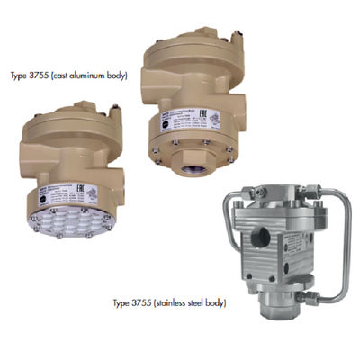 Samson 3755のポジシァヨナーをSamson弁の使用のための空気のボリューム・ブースター