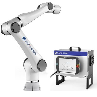 共同のロボット小妖精E05 5kg 800mm良質のよい価格のハンのCobotを溶接するセリウムの証明書の容易なプログラム