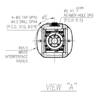HH4L 6の軸線のペイロード4kgは1131mmの高精度で高い柔軟性アセンブリ機械物品取扱いのロボットに達する