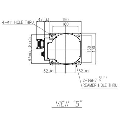 HH4L 6の軸線のペイロード4kgは1131mmの高精度で高い柔軟性アセンブリ機械物品取扱いのロボットに達する