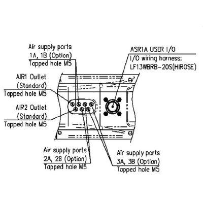 HH8ペイロード8kgは832mmに6つの軸線高精度な高速アセンブリ機械物品取扱いのロボット達する