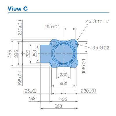 6物質的な渡すことのための軸線のロボット腕GP110のペイロード110kgの範囲2236mm