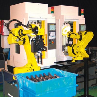 M-710iC/50ペイロード7kgは717mmに6つの軸線の工業用ロボットの腕達する