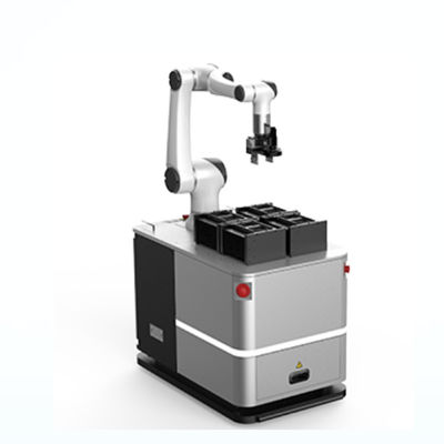 プログラム可能なロボットCobotを扱う6車輪軸のロボット ハンの星の移動式プラットホーム