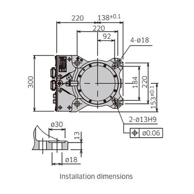 S010Nのペイロード7kgは930mmに6つの軸線のコンパクト デザインのマニピュレーターのロボット腕達する