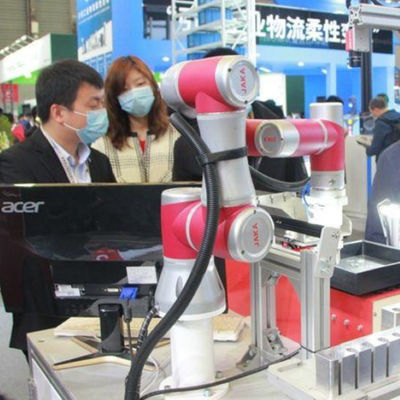 6軸線の自動溶接のロボットのためのロボティック腕JAKA Zu 12 Cobotのロボット