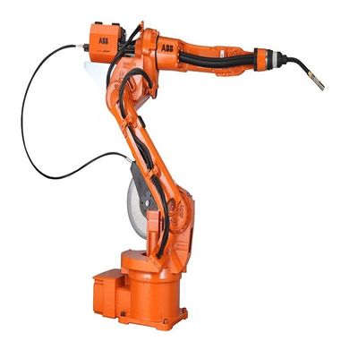 溶接ロボットにアーク溶接機械として使用する他のアークの溶接工が付いている工業用ロボットIRB1410のコンパクト