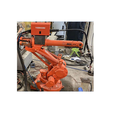 溶接ロボットにアーク溶接機械として使用する他のアークの溶接工が付いている工業用ロボットIRB1410のコンパクト