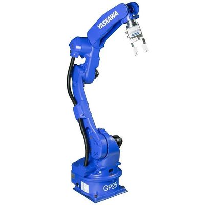 物質的な処理装置の部品として25KGペイロードおよびYRC1000ロボット コントローラーが付いている工業用ロボットGP25