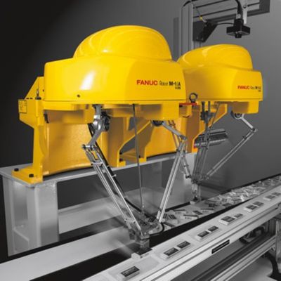 ロボット腕のデルタのロボットを詰めるために使用される3つの軸線のロボット腕M-1iA/1HL