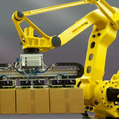 一突きおよび場所のロボット腕M-410iC/185の企業のロボットとしてロボティック腕4の軸線