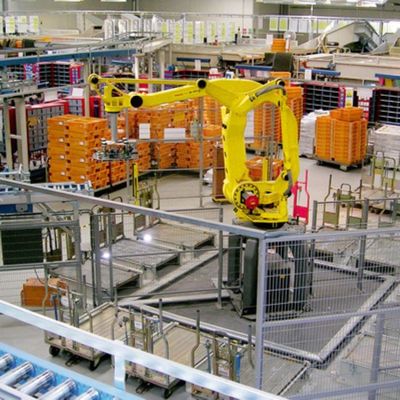 一突きおよび場所のロボット腕M-410iC/185の企業のロボットとしてロボティック腕4の軸線
