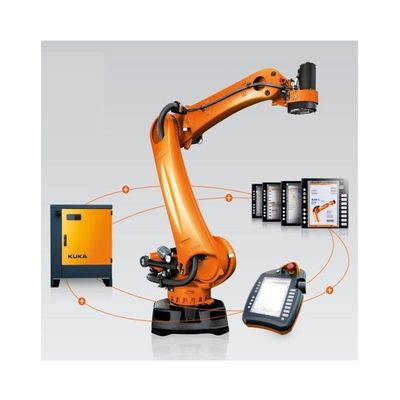 パッキング機械およびパレットで運搬するロボットのための180KGペイロードが付いている5 Aixsのロボット腕の高いペイロードKR 180 R3200 PA