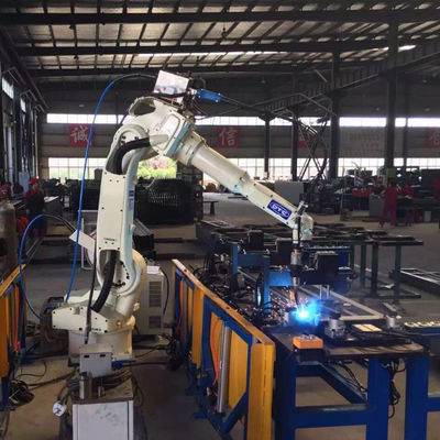 DM350ミグ溶接機械との6つの軸線の自動溶接のロボットOTC FD-B6