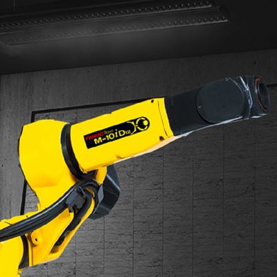 物質的な処理装置の部品として6つの軸線のロボティック腕を搭載する工業用ロボットの速く、正確なM-10iD/12