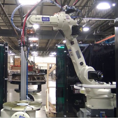 6つの軸線のロボティック溶接の腕FD-V8L他のアークの溶接工DM500のロボット溶接の場所