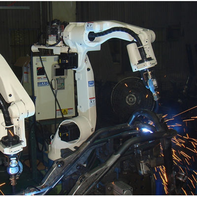 6つの軸線のロボティック溶接の腕FD-V8L他のアークの溶接工DM500のロボット溶接の場所