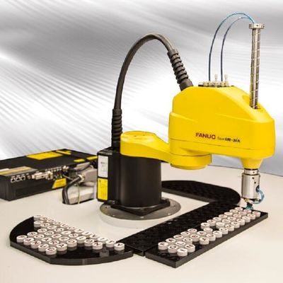 エンジン アセンブリおよび物品取扱いのためのScaraのロボットとして4 Aixsの工業用マニプレータの小型ロボットSr3iA