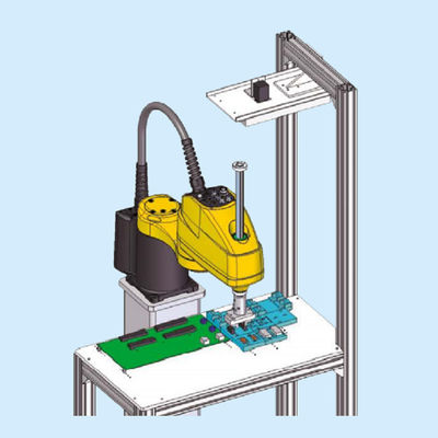 エンジン アセンブリおよび物品取扱いのためのScaraのロボットとして4 Aixsの工業用マニプレータの小型ロボットSr3iA