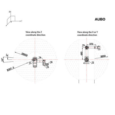 分配のための16KGペイロードのマニピュレーターおよびエンジン アセンブリとのAUBO i16のAUBOの最も大きい共同のロボット