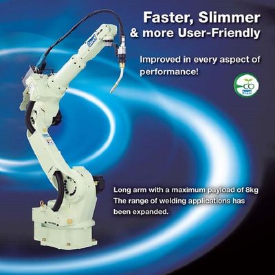 溶接のための他の溶接装置として8KGペイロードとのFD-V8Lのより速いおよびSlimerのロボティック溶接ロボット