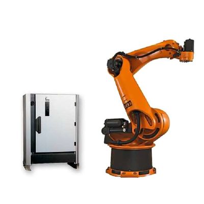 工業用ロボットとして5つの軸線のマニピュレーターとのロボティック腕KR 470 PAの処理