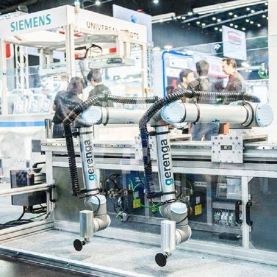一突きおよび場所機械のために共同ロボットとして5KGペイロードのマニピュレーターとのCobotの軽量のロボットUR 5e