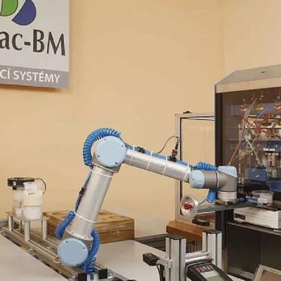 物質的な処理装置の部品のためのCobotとして3KGペイロードが付いている共同のロボットの小型ロボットUR 3e