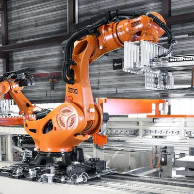溶接ロボットの腕6の軸線KRの溶接機として1000のタイタンのスポット溶接