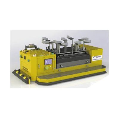 高速持ち上がるAGVとして1000KG負荷重量を持つCizon AGVの単一の持ち上がるAGV-DJS1000