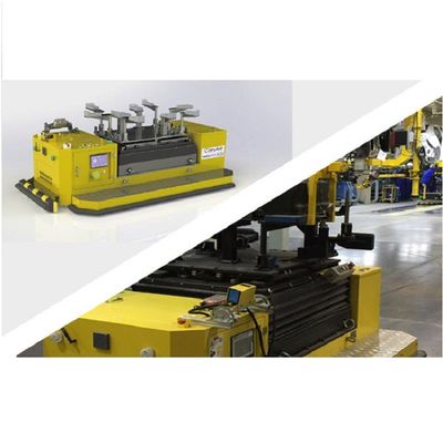 高速持ち上がるAGVとして1000KG負荷重量を持つCizon AGVの単一の持ち上がるAGV-DJS1000