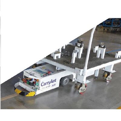 工業用ロボットによって使用される低い高さAGVとして一方通行の低い高さAGV-QRD1600のAGVのロボット