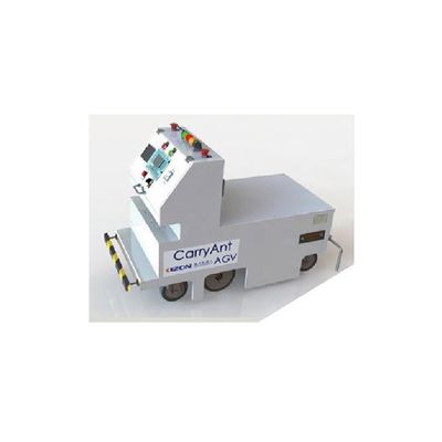 牽引AGVとしてアーク溶接のロボットによって使用される一方通行の牽引AGV-QYD2000の高いペイロードAGV