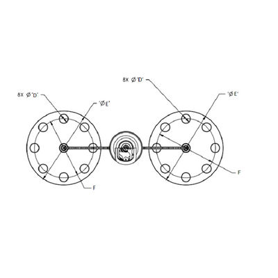 ローズ台紙3251のばら台紙圧力送信機が付いている海底の修飾された差動圧力送信機