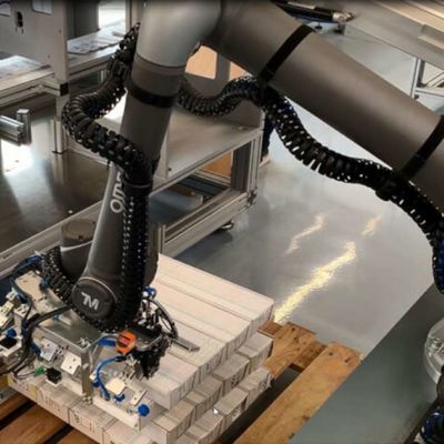 共同のロボットとして物品取扱いのロボットTM5M-700ロボティック腕6の軸線