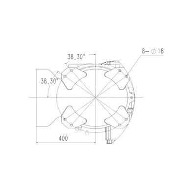 ロボットTKB5610-50kg-2100mmロボティック腕6の軸線のトゥーリンの自動磨くロボット