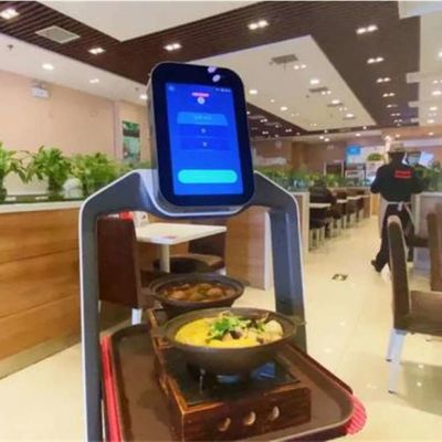食糧配達AIロボットのための自動運行のサービス ロボット中国