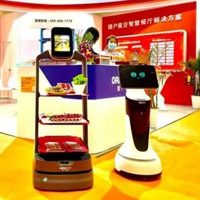 食糧配達AIロボットのための自動運行のサービス ロボット中国