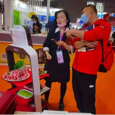 食糧配達AIロボットのための自動運行のサービス ロボット中国