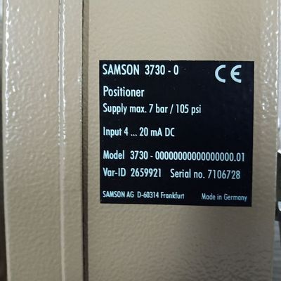 制御弁および3M弁によって使用される弁の付属品としてSamsonのポジシァヨナー3730-0