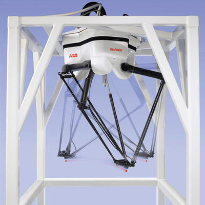 ABBの斧との産業スマートなロボット腕IRB 360一突きおよび場所機械デルタのロボットとの3/4の腕のデルタ