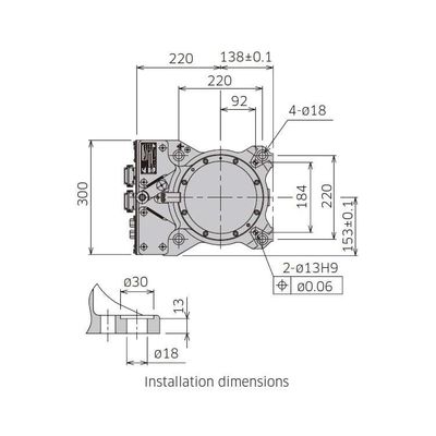 溶接ロボットとしてアークの溶接工との自動溶接のロボットRA010N 6軸線