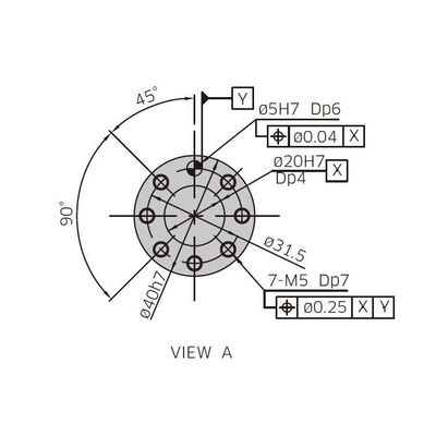ロボット腕産業RS007L 6の軸線のロボットを扱うロボティック腕のペイロード7kg