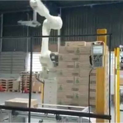 産業用ロボットアーム 6軸 カワサキ RS050N パレットハンドリングロボットのためのCNGBSガイドレール