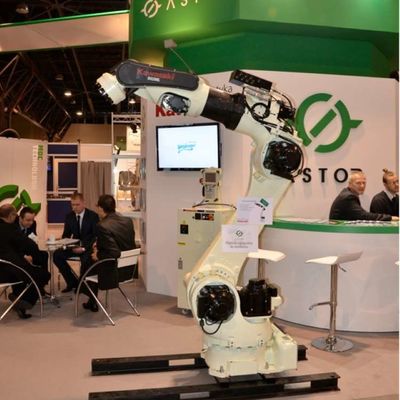 6ロボットの処理として軸線の工業用ロボットの腕BX200L 200kgのペイロード